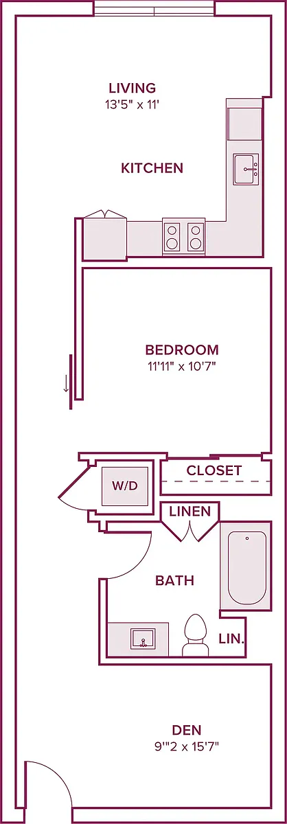 Floor plan A15D