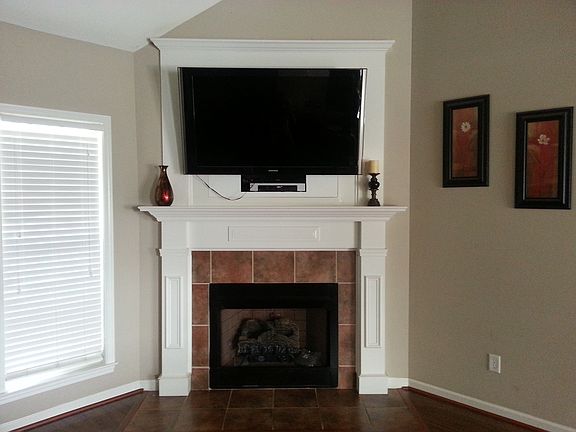 Living Room w/gas logs