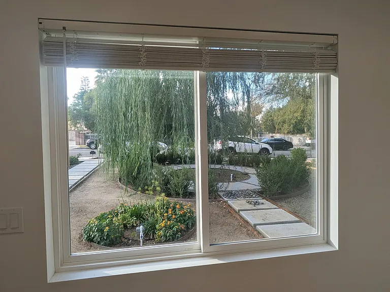 Front View from living room