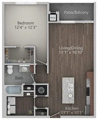 Floor plan Dominion