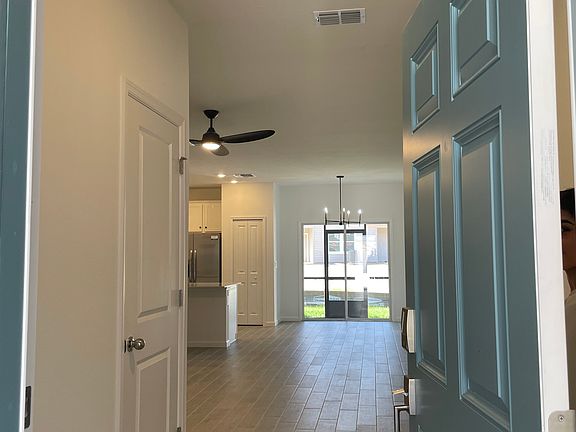 Open concept floor plan
