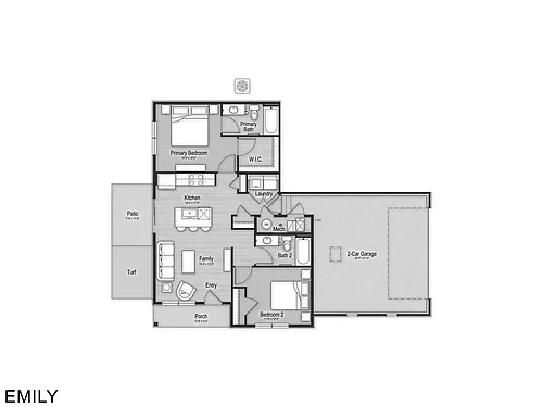 Floor plan The Emily