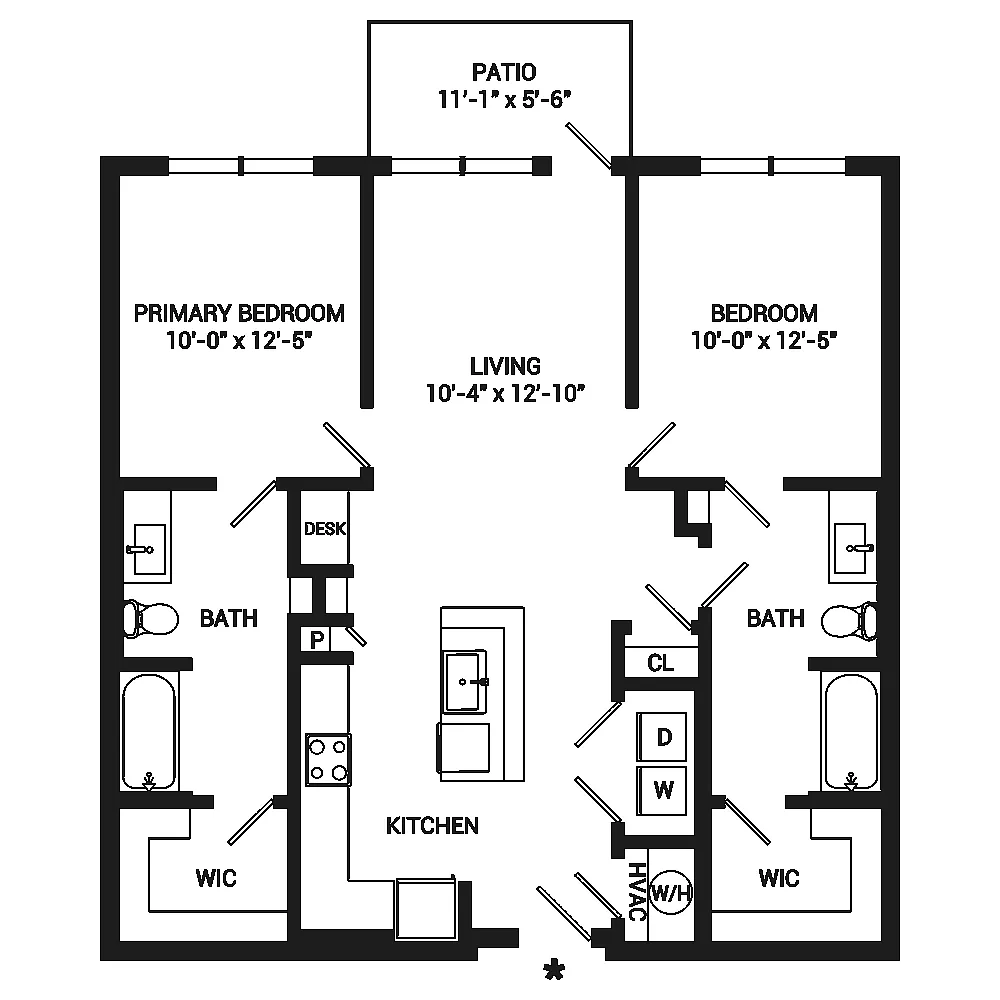 Floor plan B1