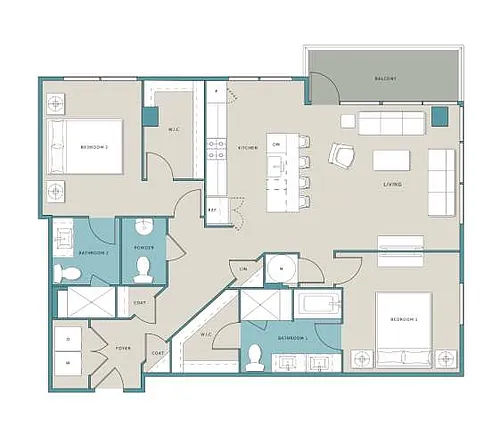 Floor plan B9