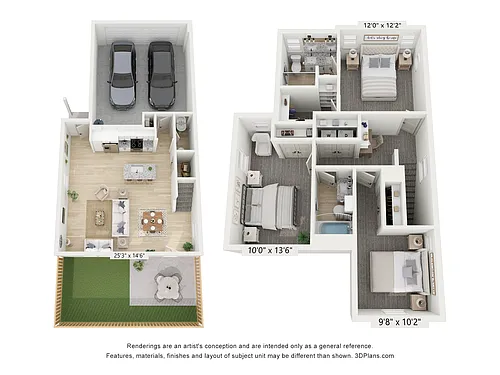 Floor plan 2B-R
