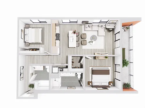 Floor plan D3
