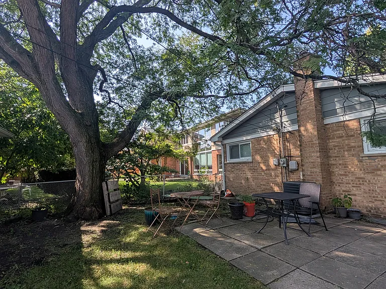 Backyard and back of house