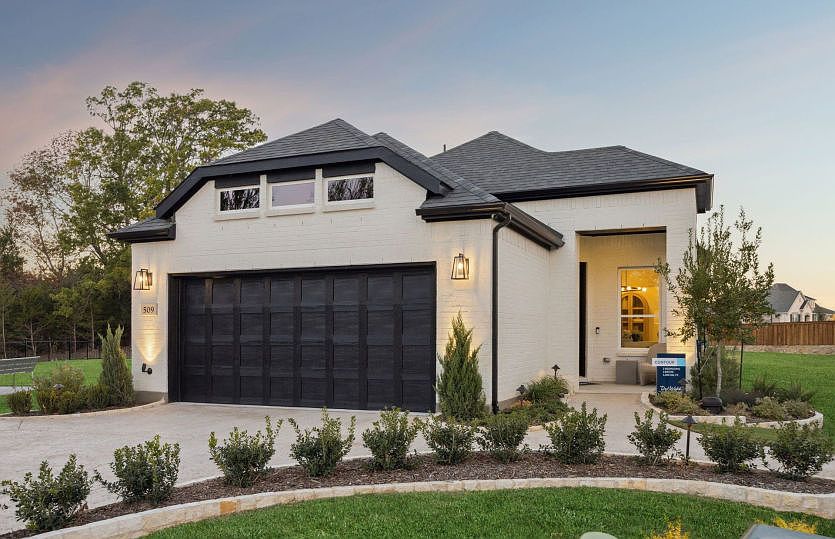 The Contour, a one-story home with 2-car garage