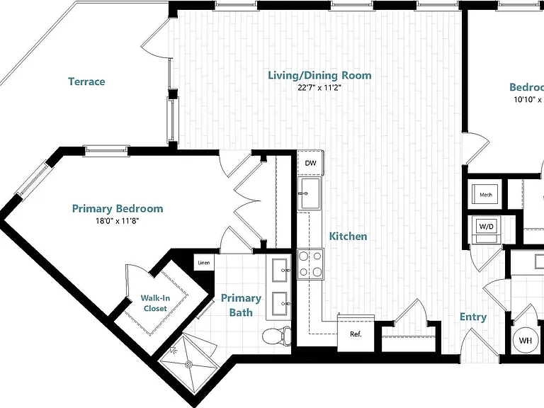 B13 floor plan Gibson Point
