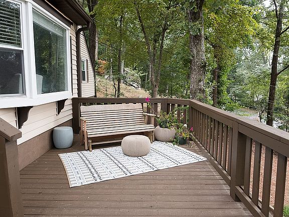 Brand new deck- mnt views