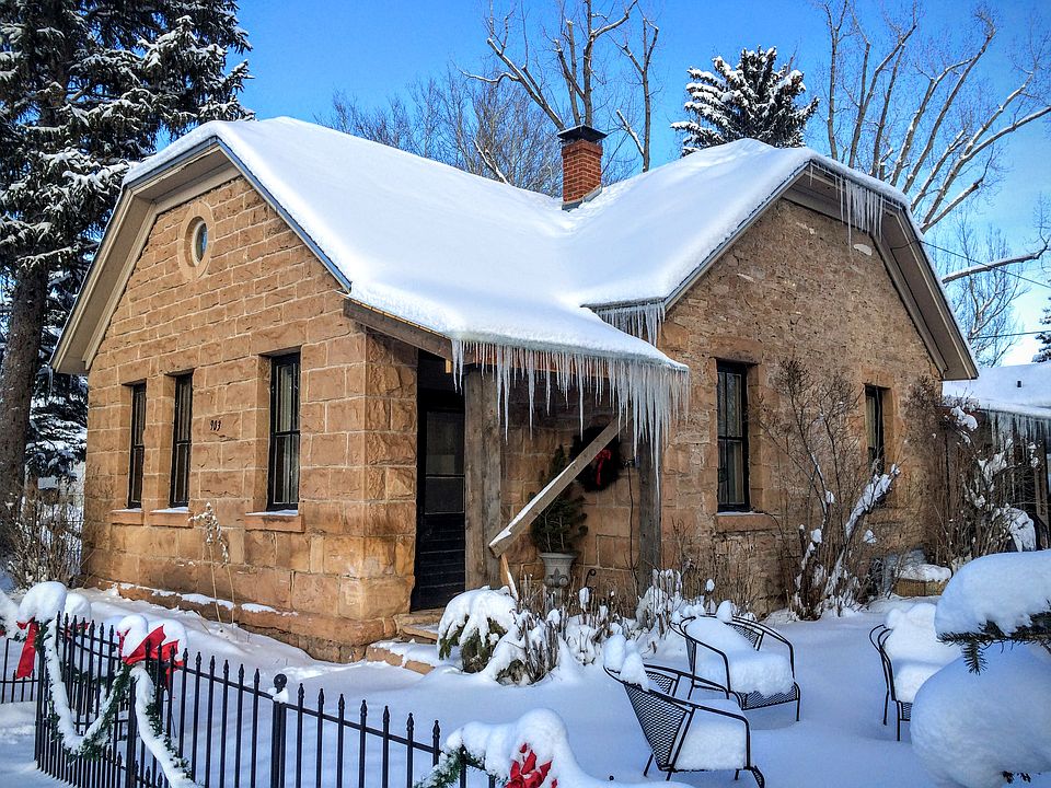 Historic, sandstone cottage
