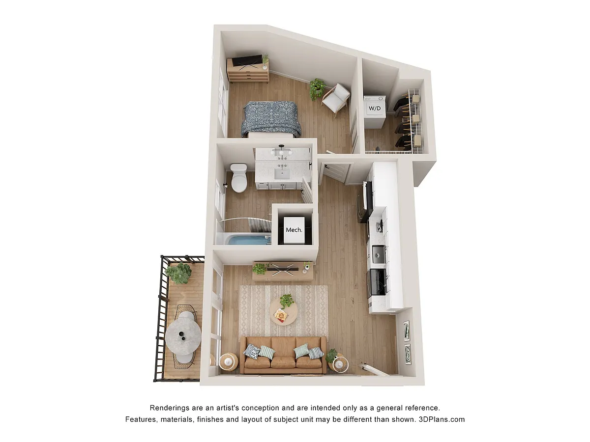 Floor plan A1C