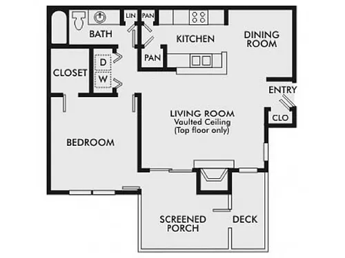 Floor plan St. Croix
