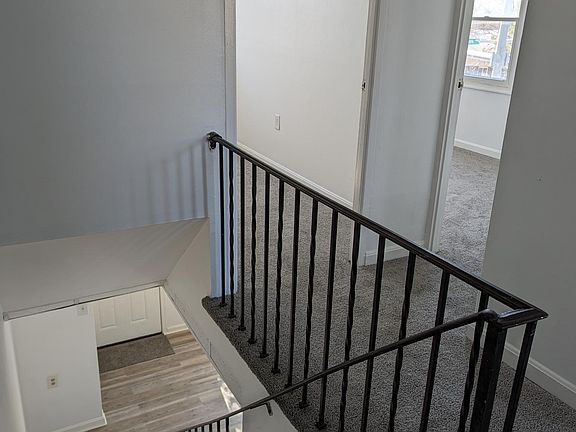 New carpeting on the steps and in all three bedrooms