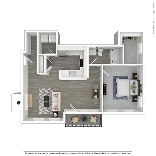Floor plan 1X1