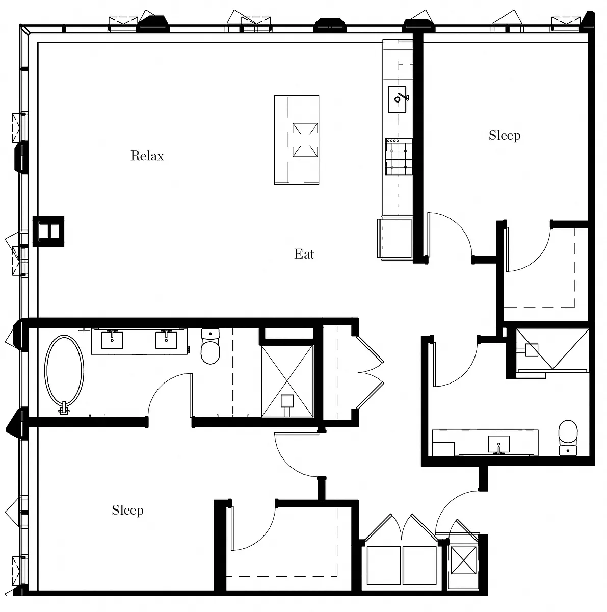 Floor plan 4705-4805