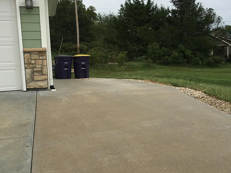 Southside of Garage