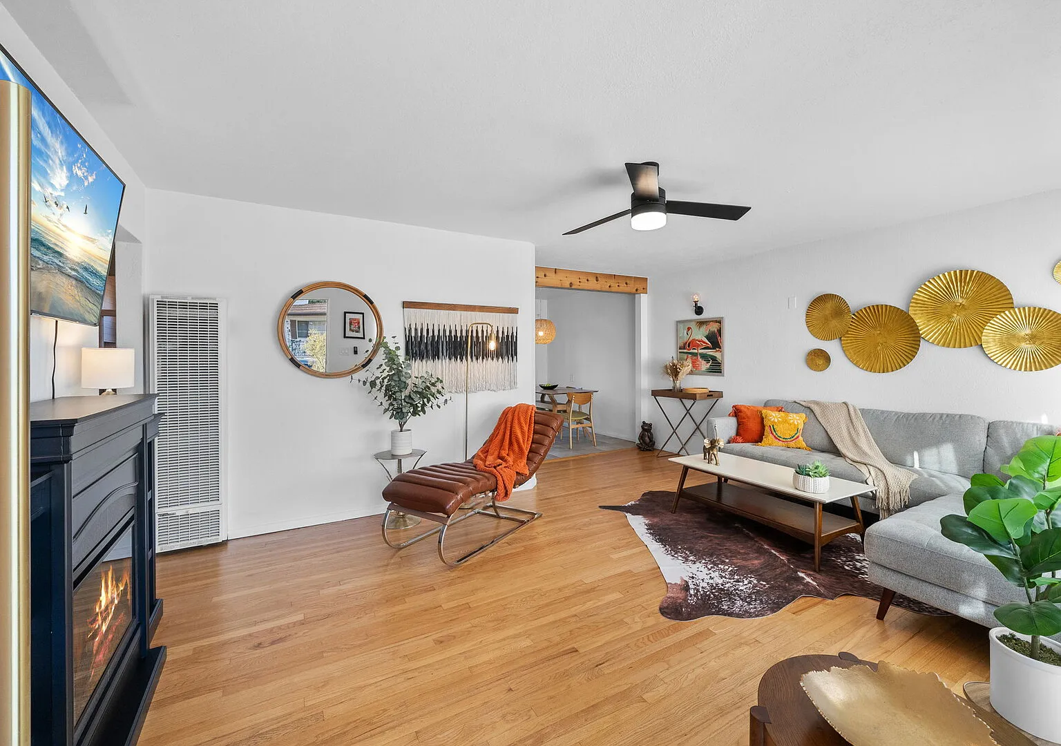 Stylish Mid-Century Modern Home - Canyon Views & Fenced Yard — Photo 1