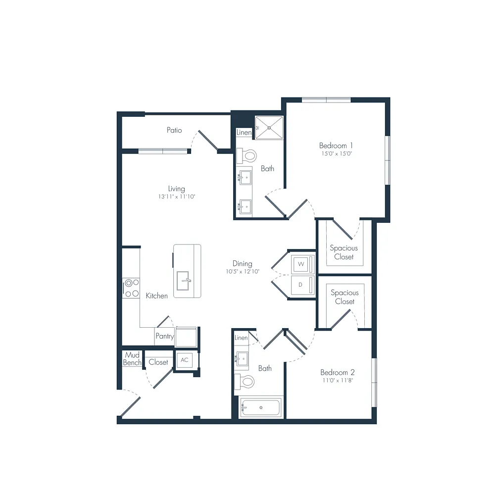 Floor plan B1A
