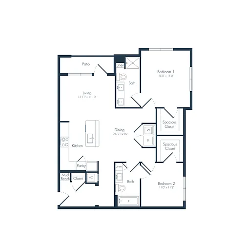 Floor plan B1A