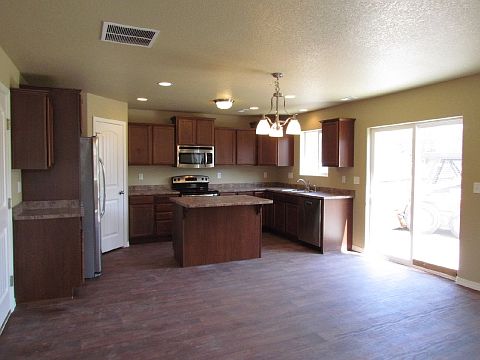 Kitchen With Walkout