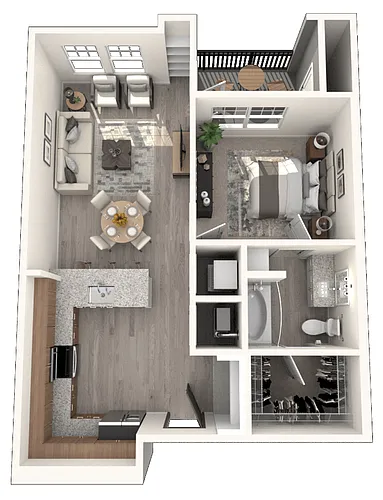 Floor plan A1