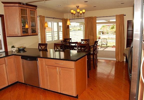 All New Maple Cabinets