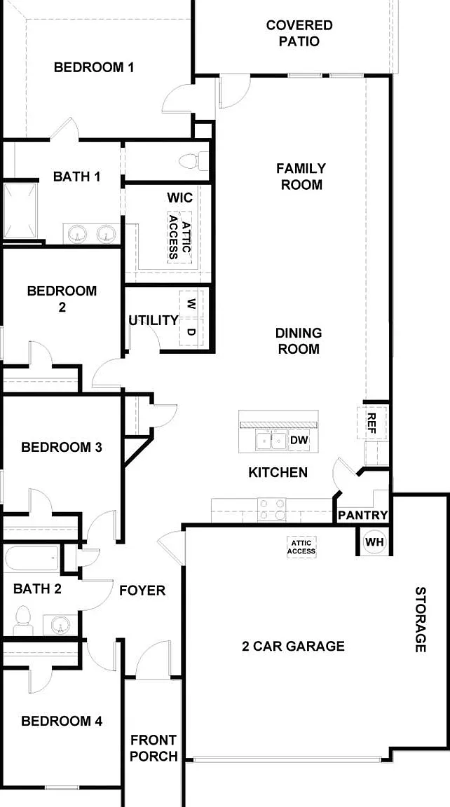 4 bed, 2.0 bath, 1772 sqft, $2,000 — Photo 4