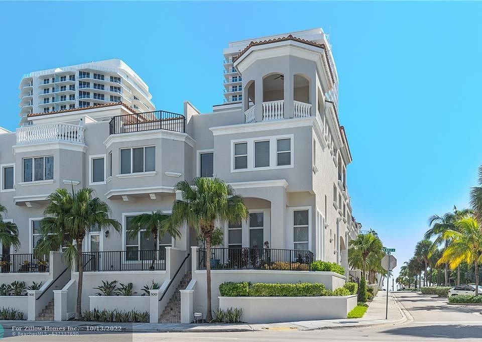 Marbella Townhomes 500 N Birch Rd Fort Lauderdale FL Zillow