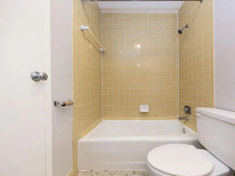 One of two bathrooms. They are identical. One for bedroom and one for household access