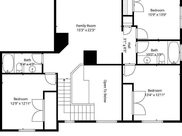 2nd floor floor plan