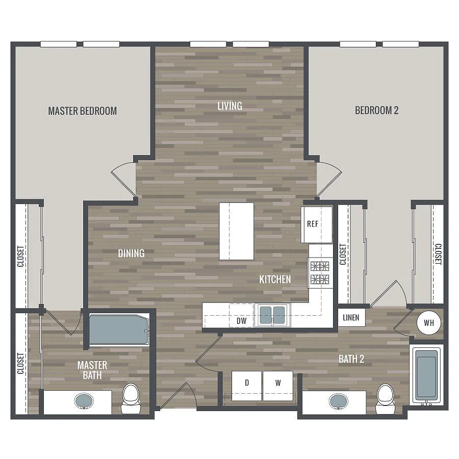 Floor plan 2AE