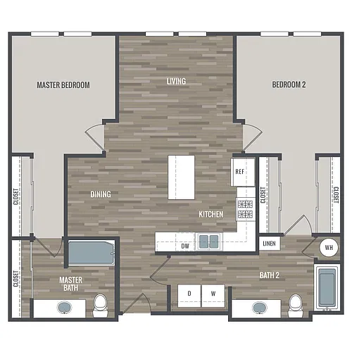 Floor plan 2AE