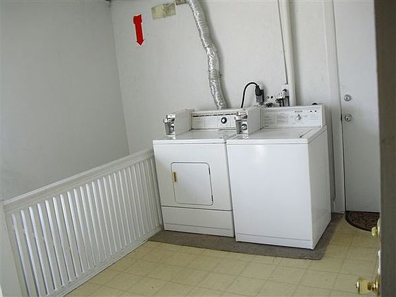 On site coin-op laundry