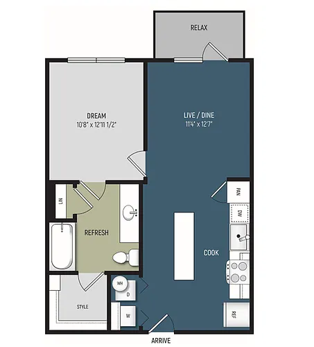 Floor plan A1