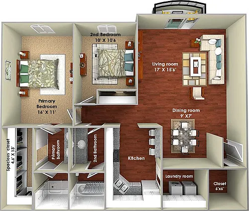 Floor plan Cannes