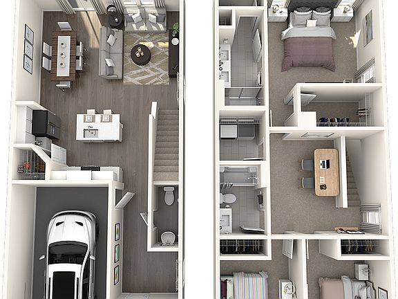 Amber 3D Floorplan