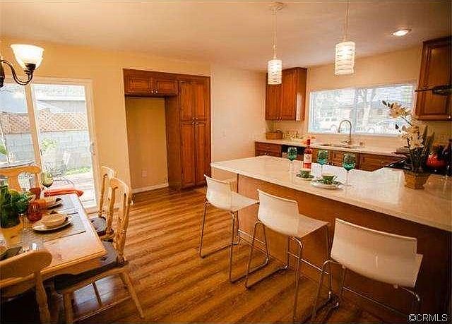 View of Kitchen and Dinning Room