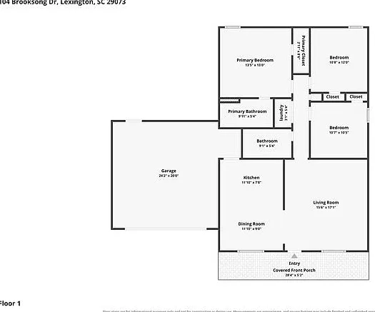 3 bed, 2.0 bath, 1281 sqft, $1,825 — Photo 2