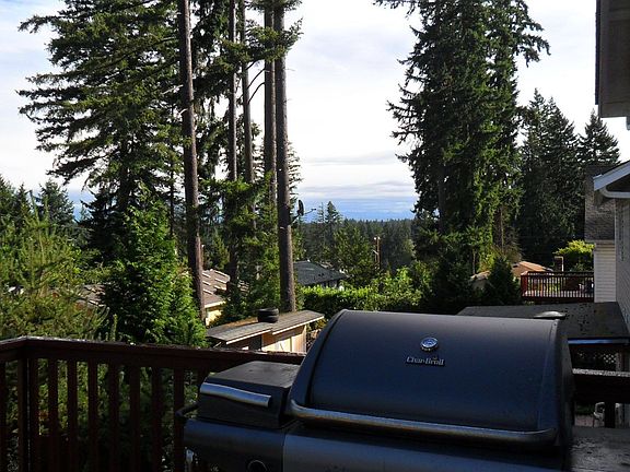 mountain views from the deck