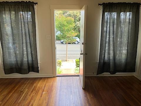 Living room and front door