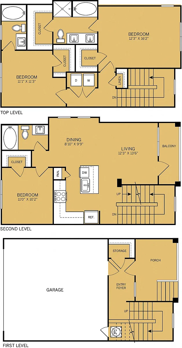 Floor plan Levi