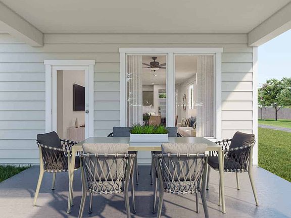 McKinney Plan Representational Image Covered Patio