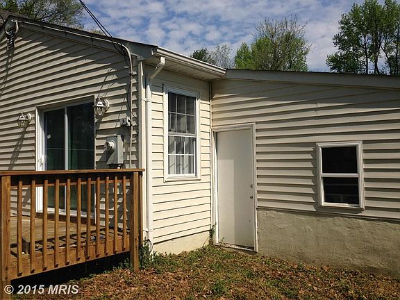 Rear Garage Entrance