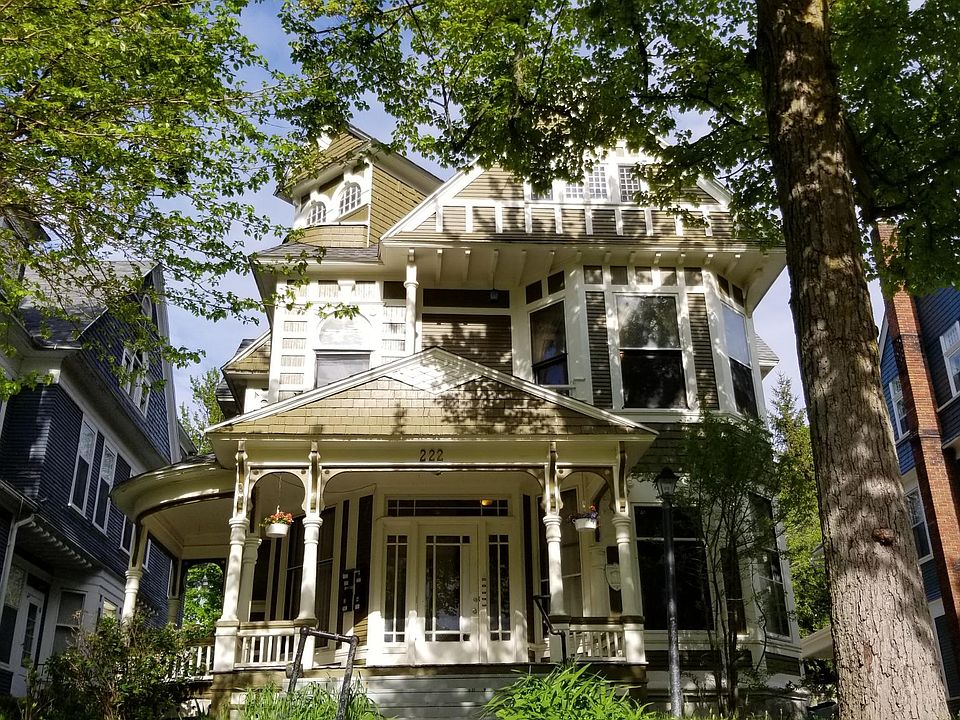 Out front