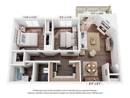 Floor plan 21O
