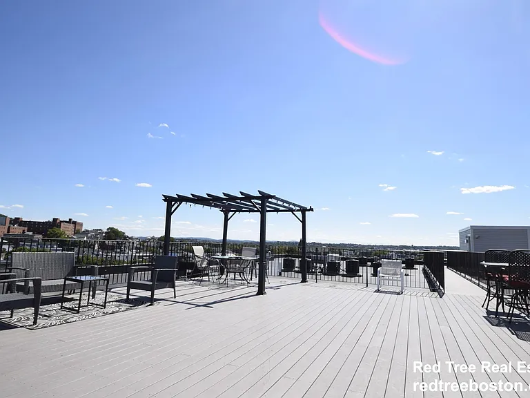 360 views from the shared roof deck