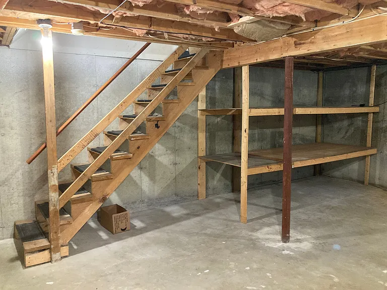 Downstairs