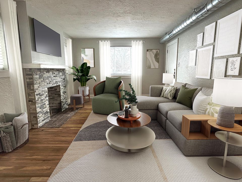 Gorgeous and Spacious Living Space 
Brand - New Windows throughout -
Refinished Hardwood floors -