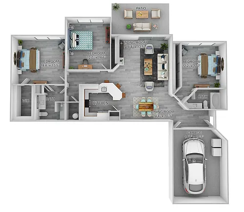 Floor plan C2 | Normandy